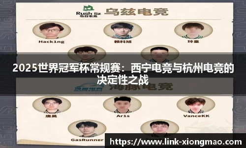 2025世界冠军杯常规赛：西宁电竞与杭州电竞的决定性之战